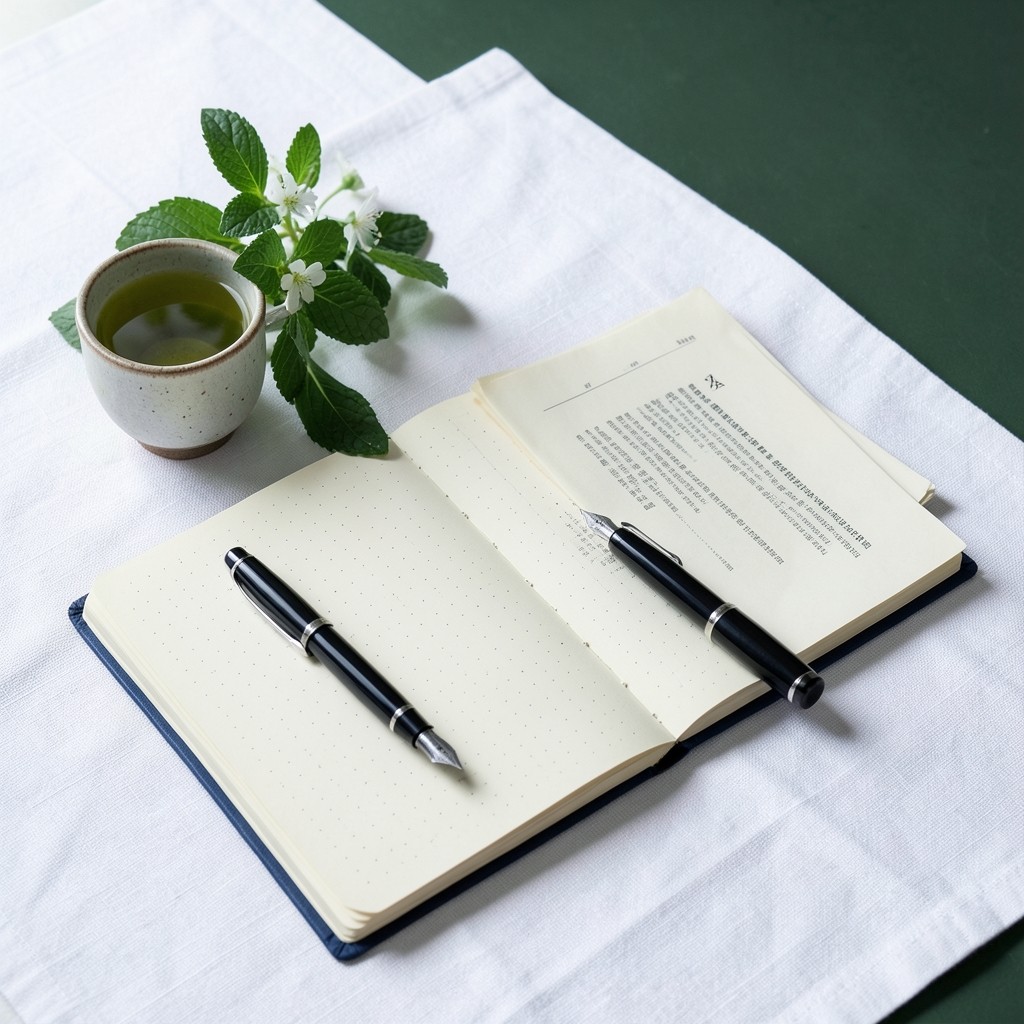 A stack of printed journal articles held together with a clip, sitting on a wooden reading table.